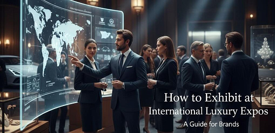 How to Exhibit at International Luxury Expos: A Guide for Brands